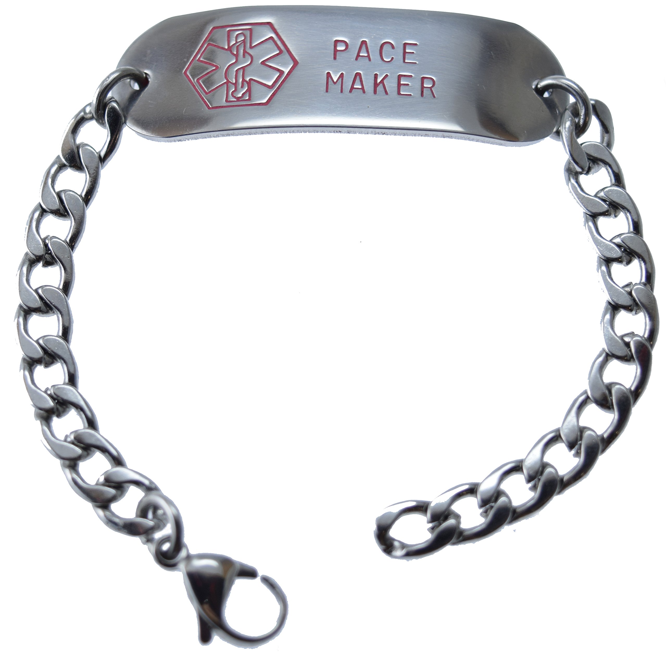 Pace Maker Pacemaker Id Necklace Unisex Pacemaker Bracelet