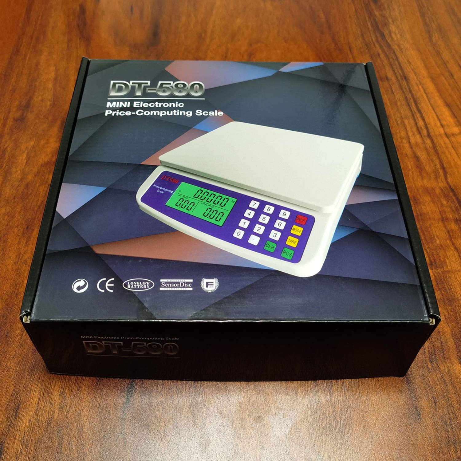 WCX Bilancia da Cucina Elettronica, Plastica ABS 10-30kg/0.5g, Bilancia Digitale Alta Precisione Display LCD (colore : Bianca, dimensioni : 30kg/1g)