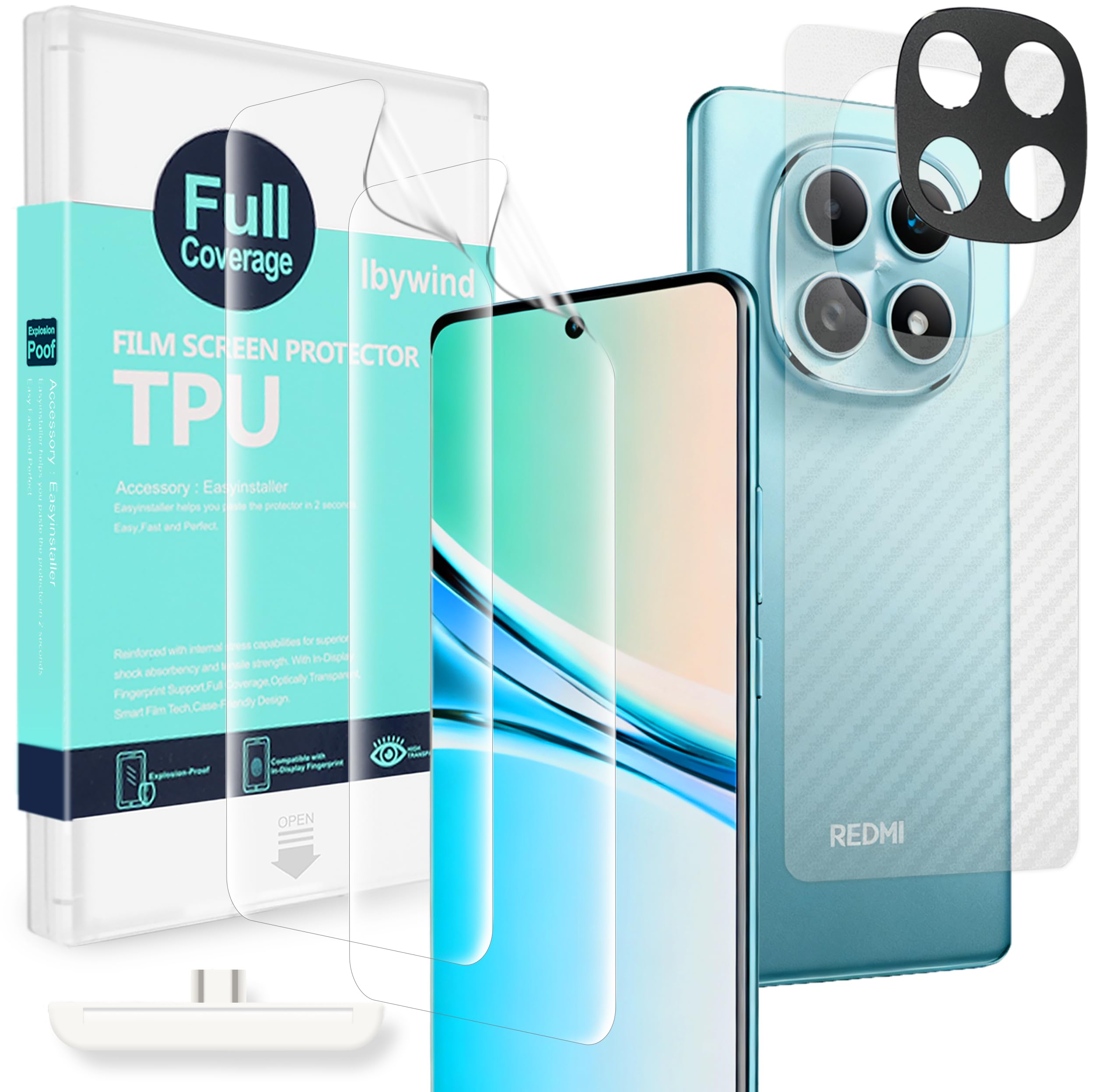 Amazon | Ibywind 対応 Xiaomi Redmi Note 15 5G/Poco M8 5G TPU