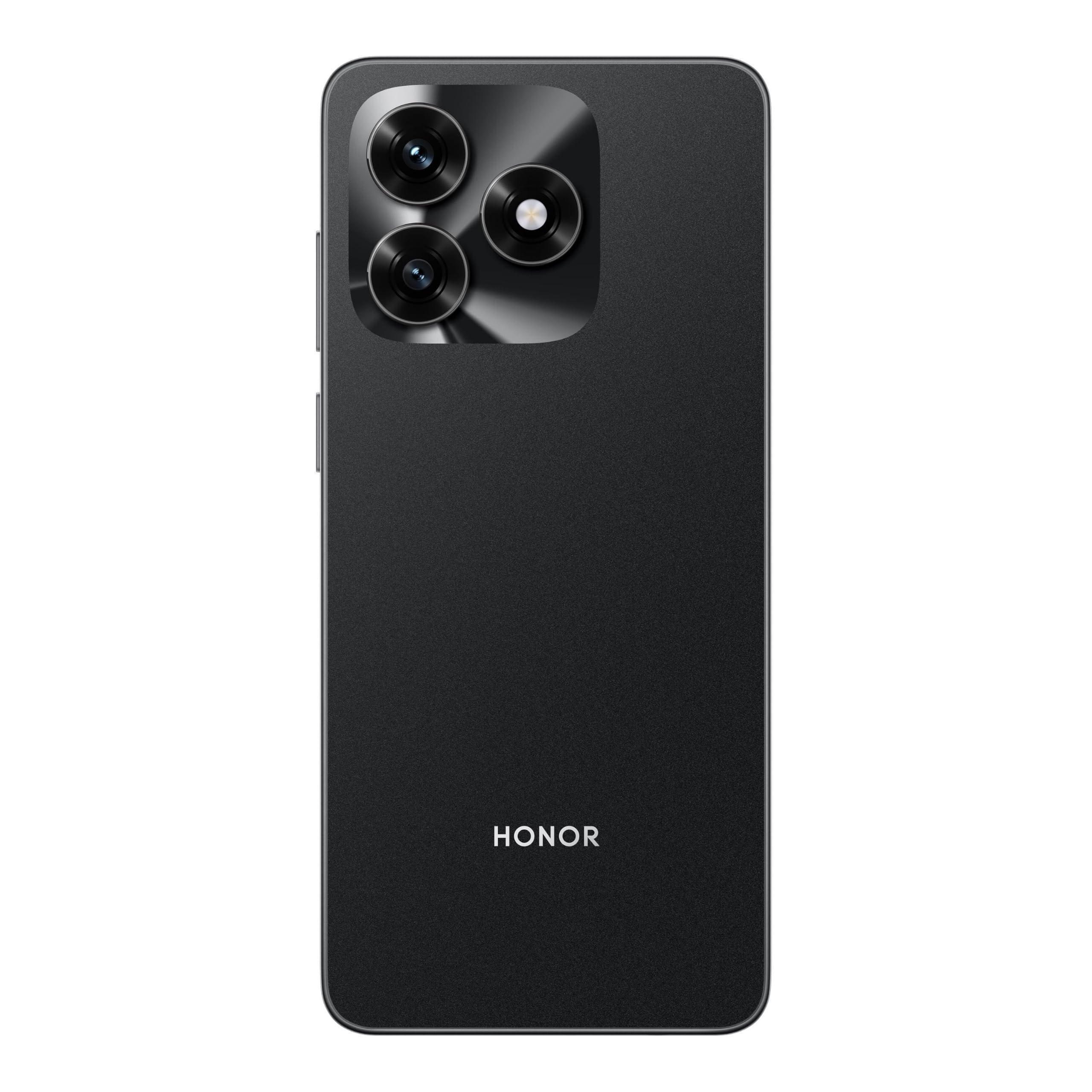 Honor X5C Plus Smartphone 4GB+64GB – Midnight Black, Écran HD+, Batterie Longue Durée, Android 13