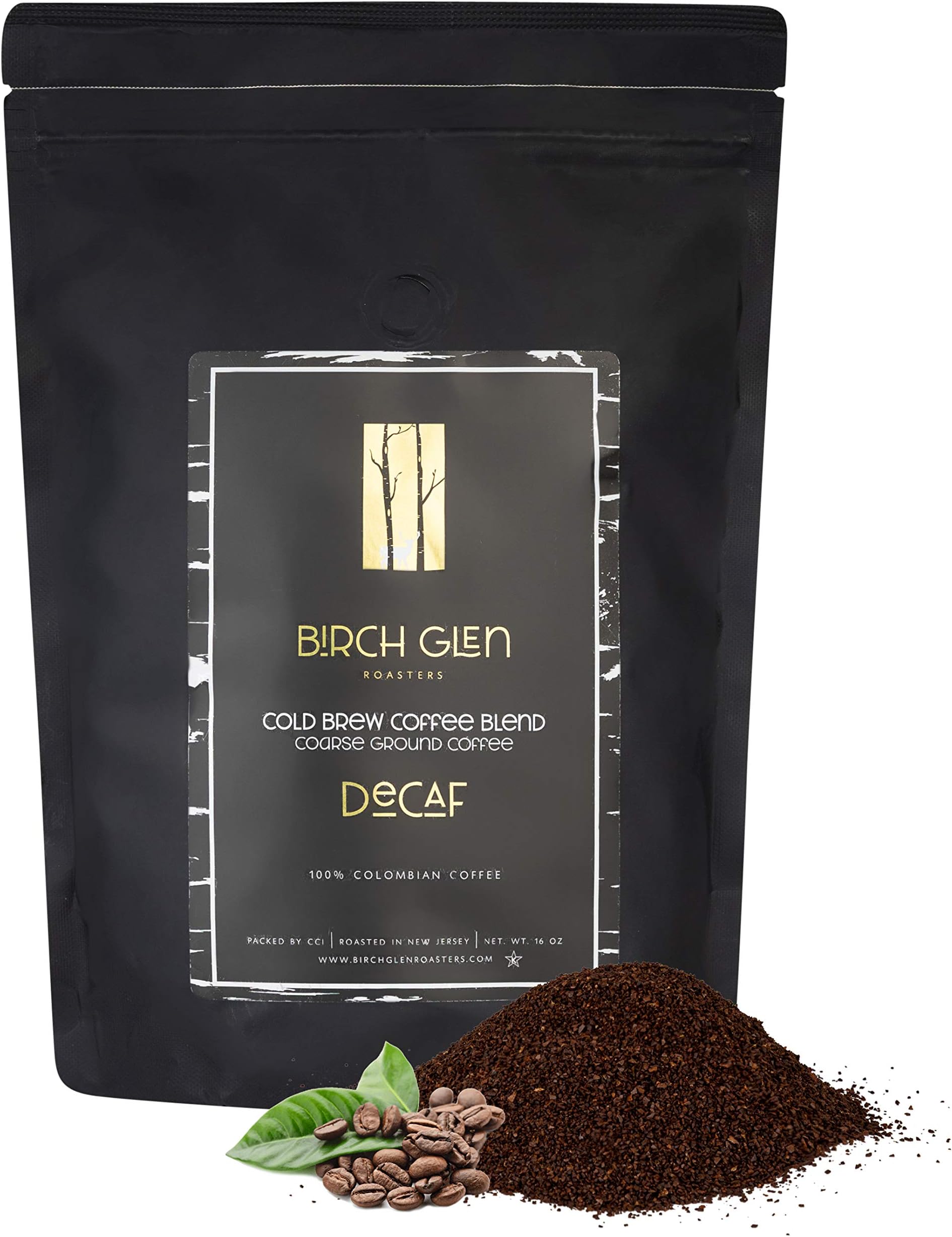Organic Swiss Water Process Decaf Cold Brew Coffee Coarse