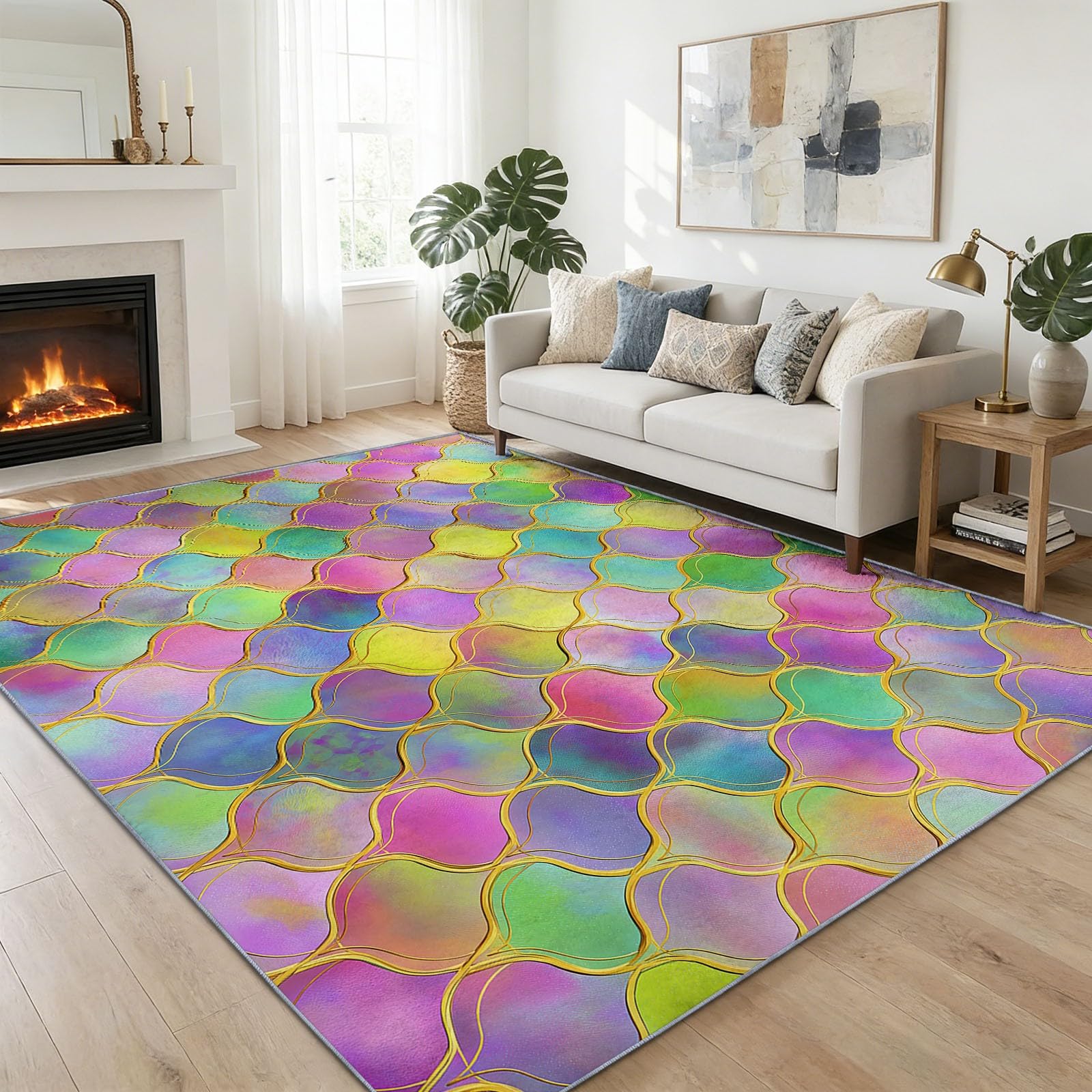 Tapis de salle de bain fantaisie pour créer un univers féérique de sirène