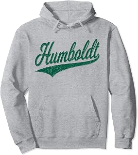 HUMBOLDT COUNTY CA VARSITY SCRIPT CLASSIC SPORTS JERSEY Pullover Hoodie