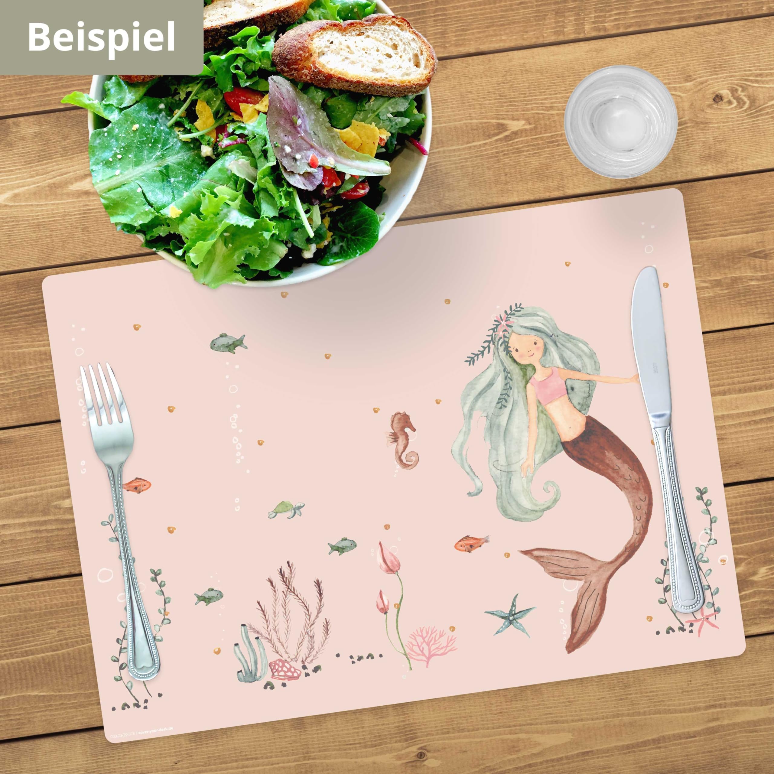 Stabiles Vinyl Tischset Bauernhof Kinder Platzset - BPA Frei