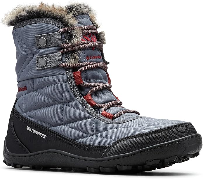 Columbia Minx Shorty Iii Botas de nieve para mujer, grafito, óxido Columbia Minx Shorty Iii Botas de nieve para mujer, grafito, óxido