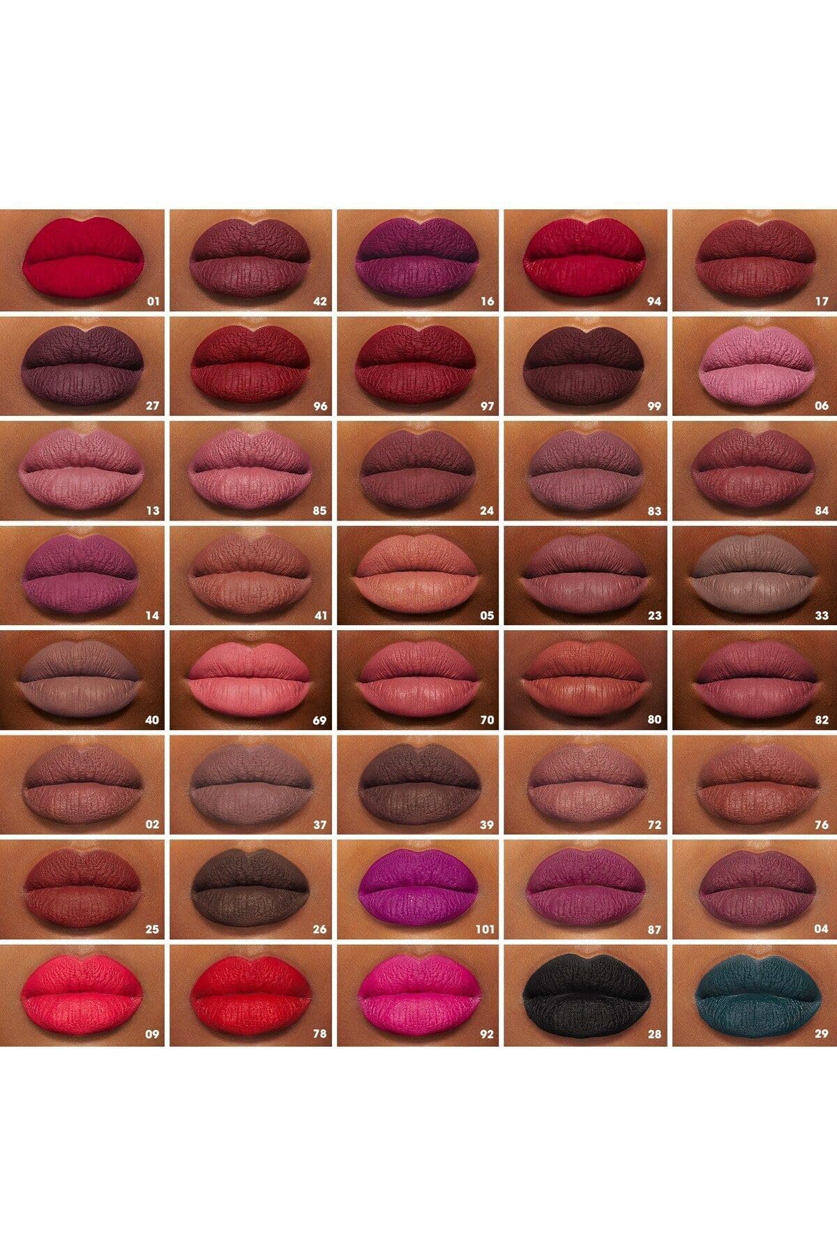 Sephora Cream Lip Stain Mat - Saten Bitişli Mat Ruj 13 Marvelous Mauve