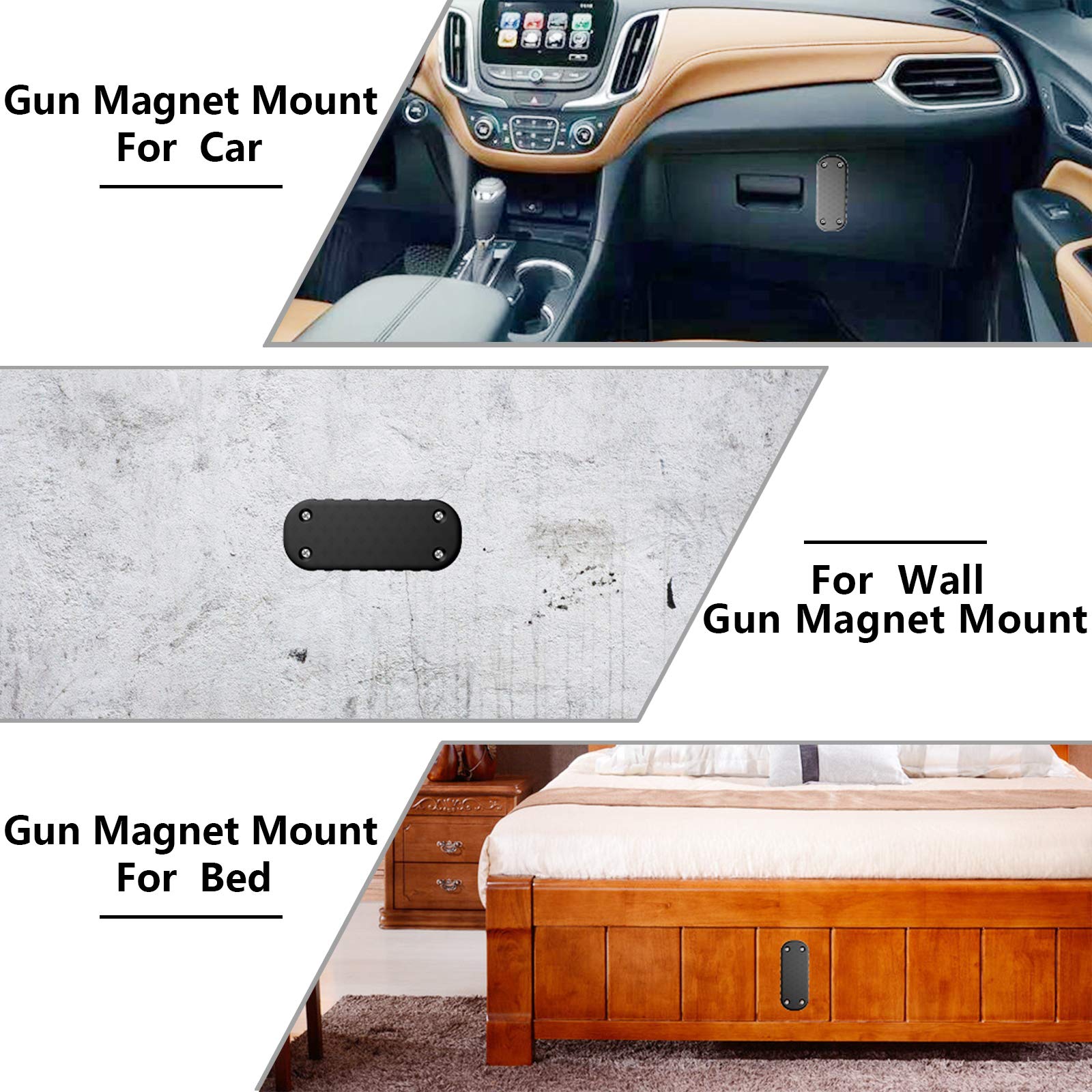 Buy TFNUO 2Pack Gun Mount,50 Lbs Gun Mount/Holder