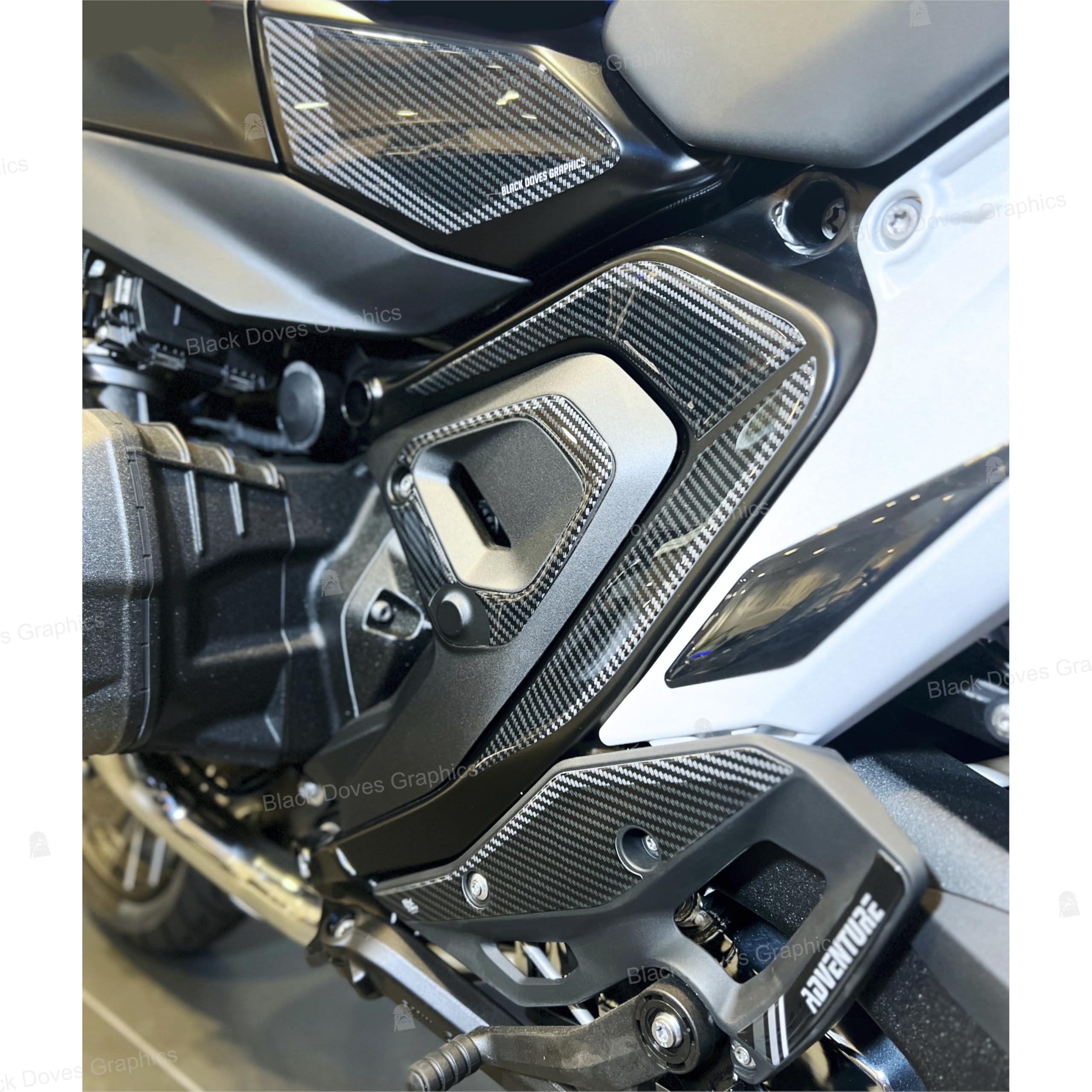Autocollants 3D Motorrad Trophy R 1300 GS 2024 pour le trail