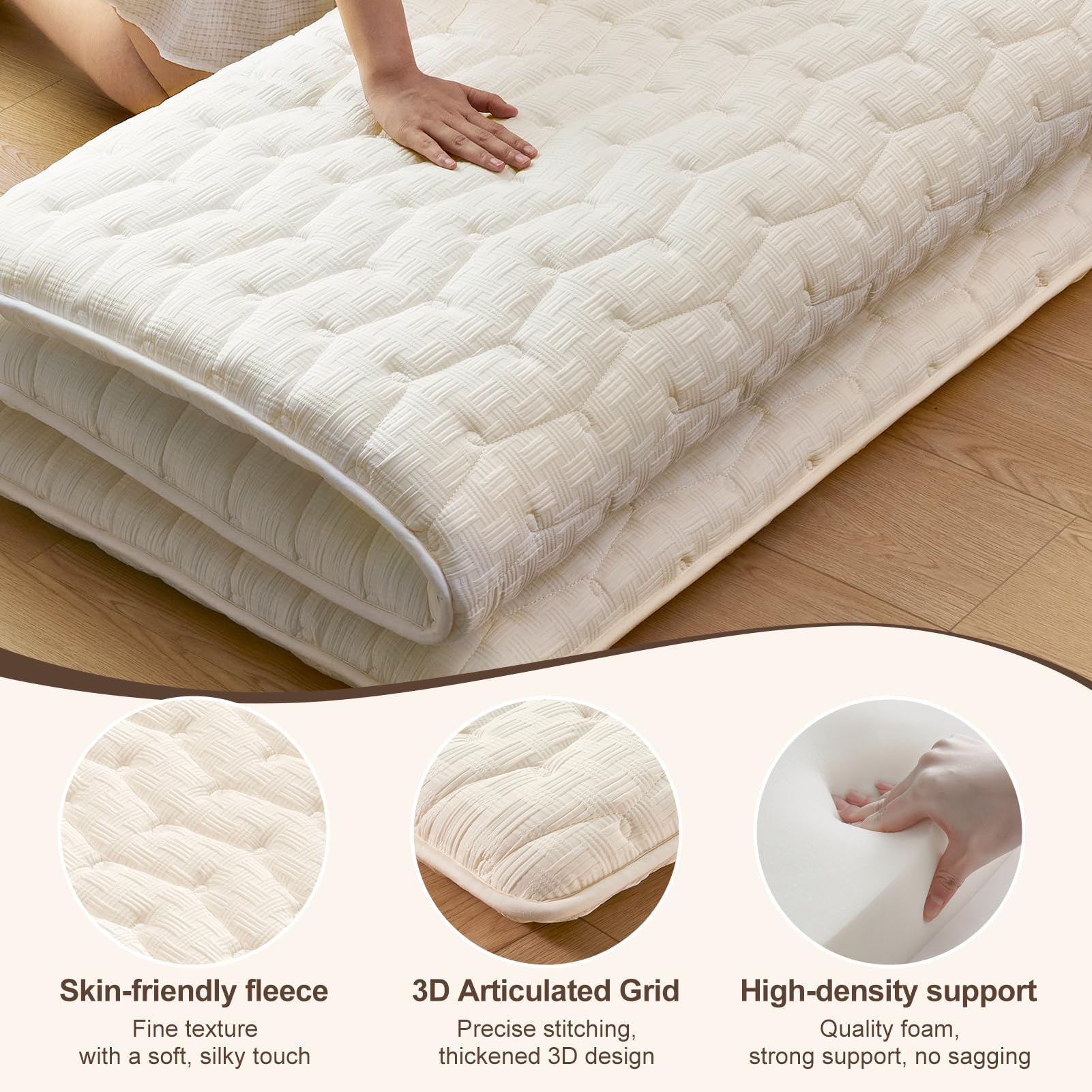 Amazon.com - Premium Japanese Futon Floor Mattress King Size 78