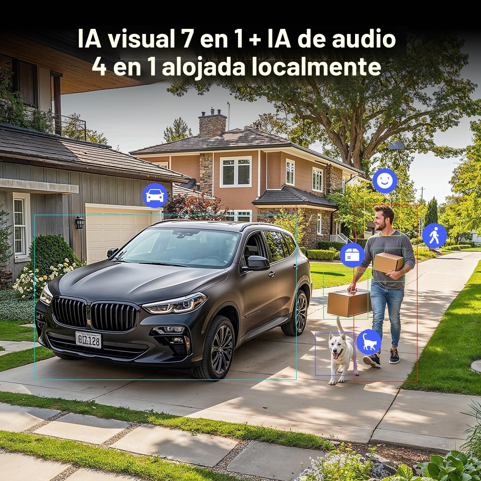 Aqara Cámara Hub G5 Pro WiFi, HomeKit Secure Video, 2,4/5 GHz WiFi, Blanco | Enrutador de Borde Thread, 4MP Camara Vigilancia Exterior,Visión Nocturna Color, Thread/Zigbee, Compatible Alexa, Google Home