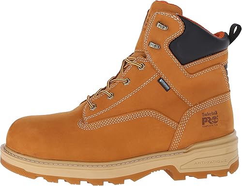 Miniatura 8 de Timberland PRO Botas de trabajo resistentes de 6 pulgadas con puntera compuesta impermeable y aisladas, para hombre, Marrón