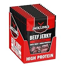 Jack Link’s Master Beef Jerky Original – Confezione da 12 x 25 g