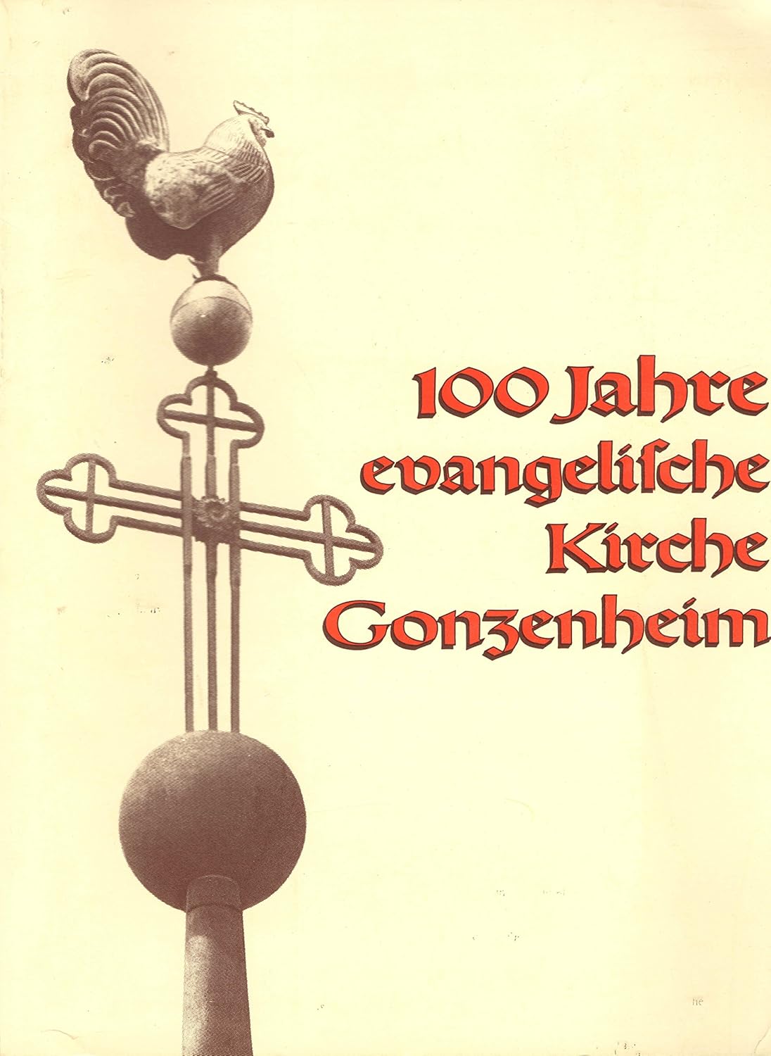 1877 1977; 100 Jahre evangelische Kirche Gonzenheim, Jubiläumsschrift