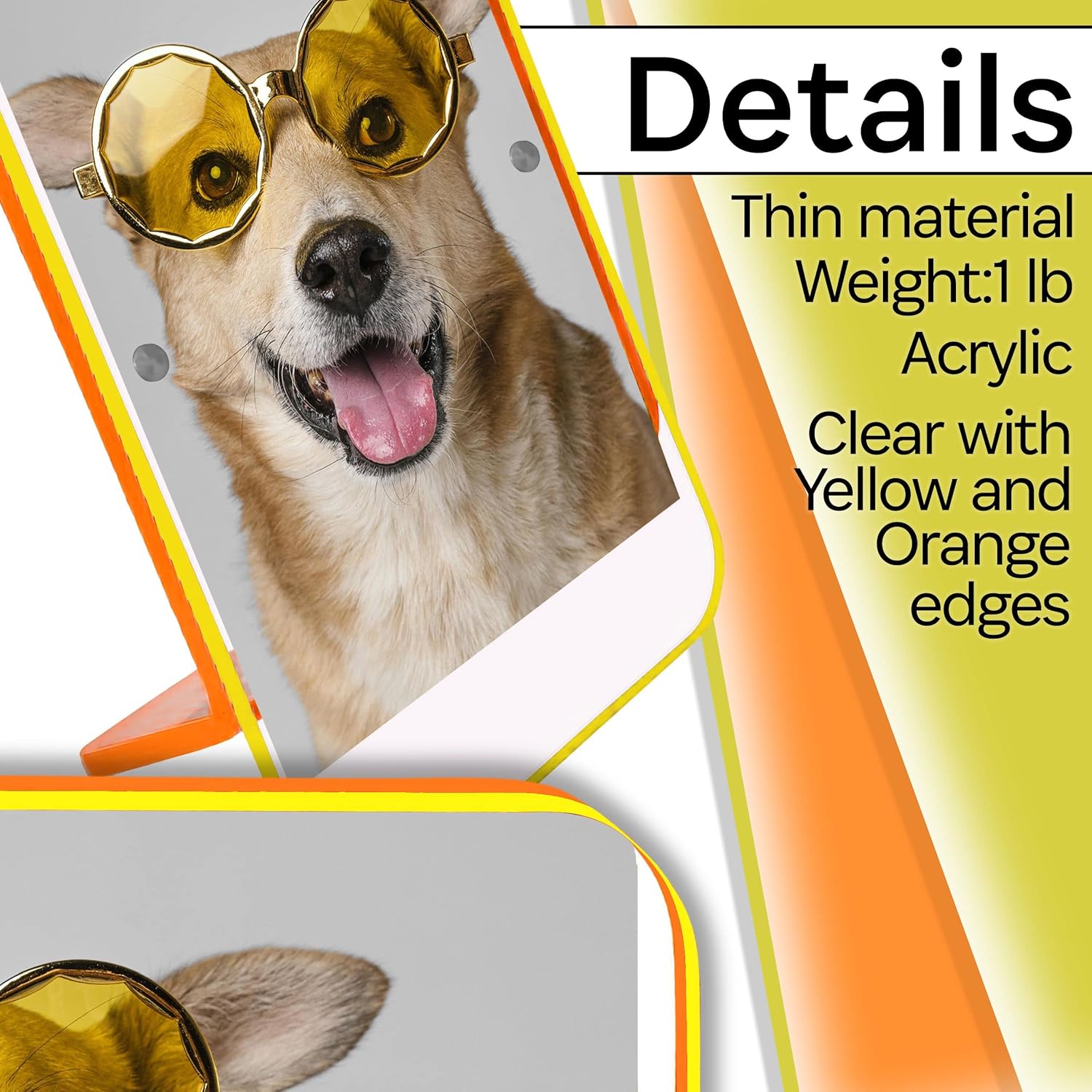 Colorful Magnet Picture Frames - Acrylic Frame