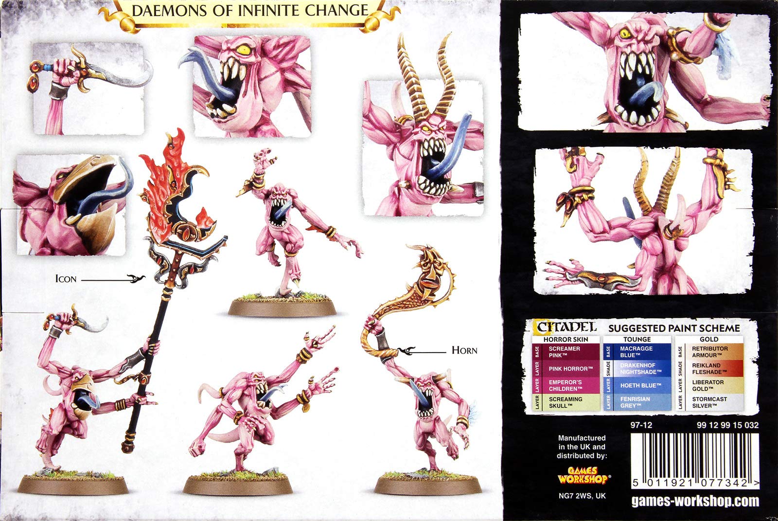 GAMES WORKSHOP 99129915032" Daemons of Tzeentch Pink Horrors Action Figure, Medium - Image 2
