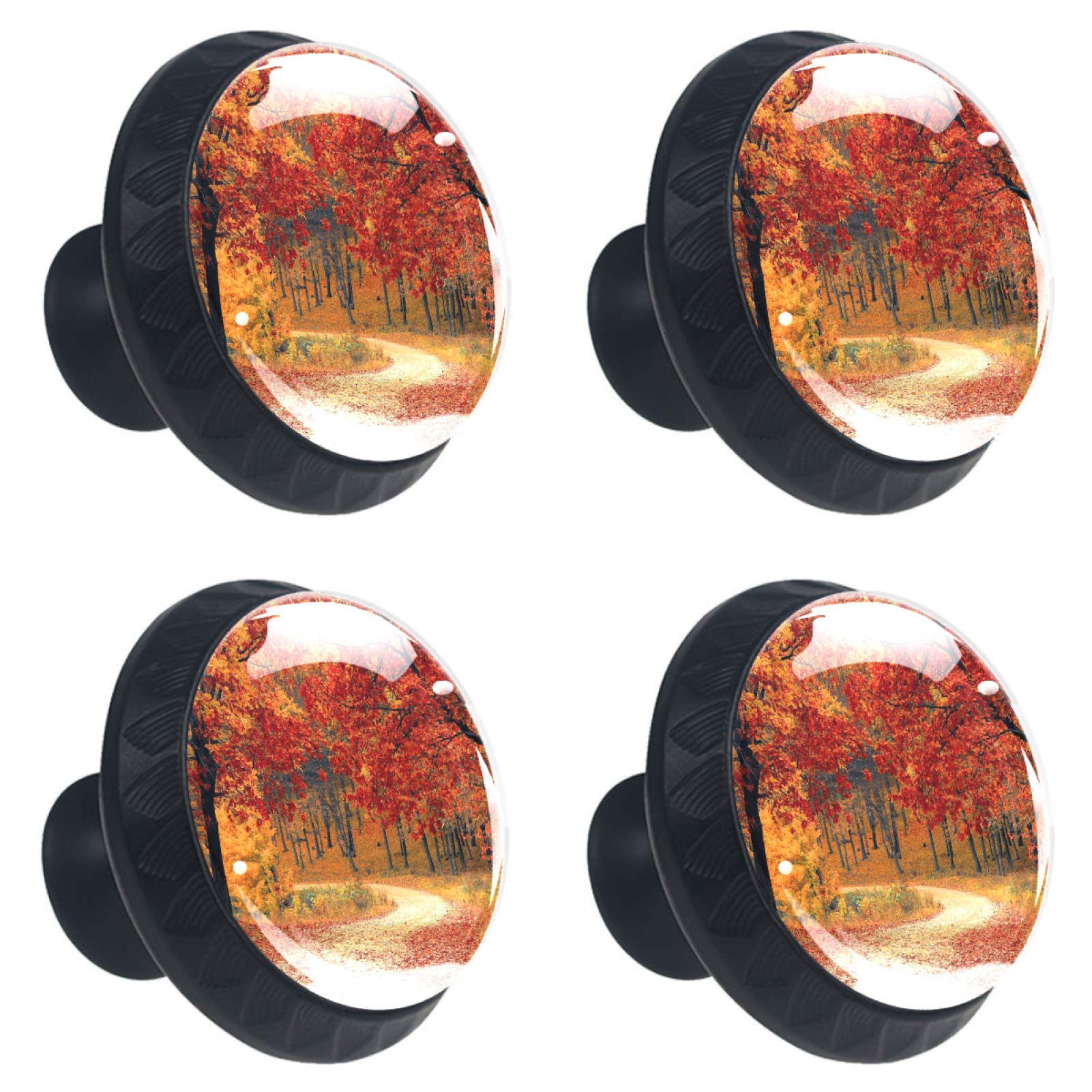 Boutons ronds en verre pour placard rénover facilement meuble usé