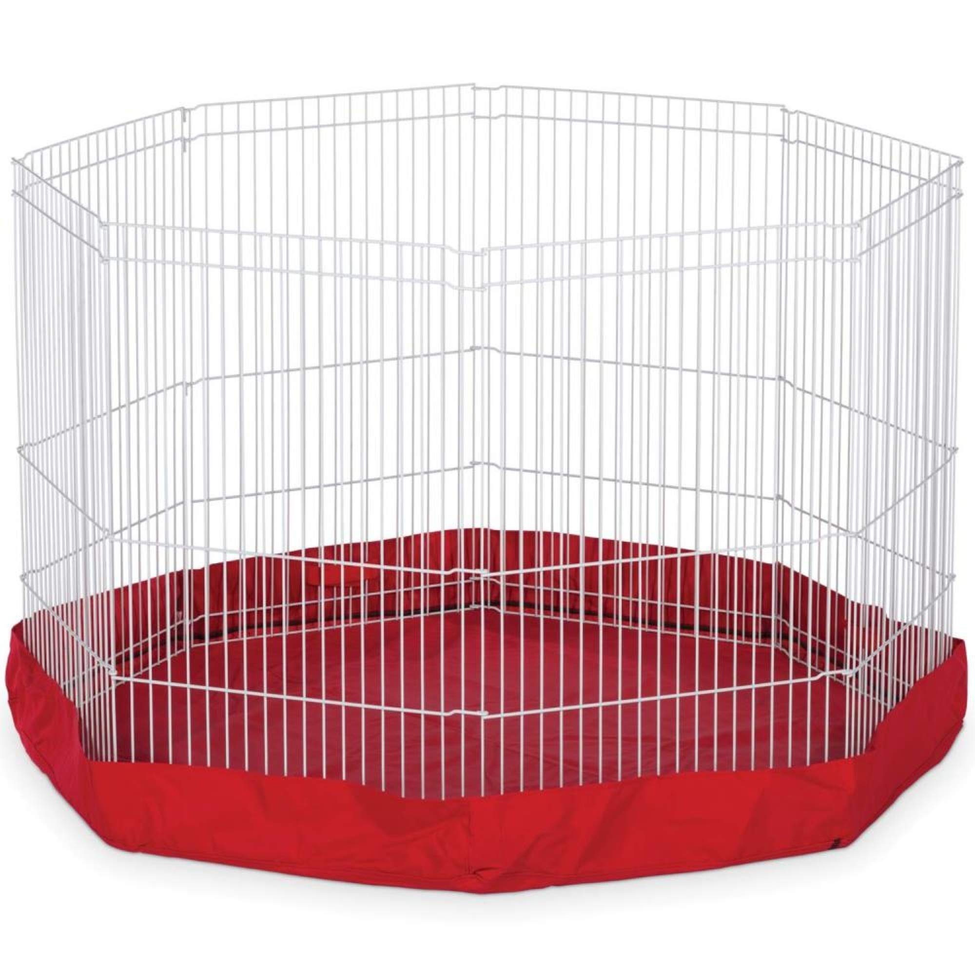 PREVUE PET PRODUCTS SPV40097 Mat/Cover for 8-Panel Play Pen, Red โ image 1
