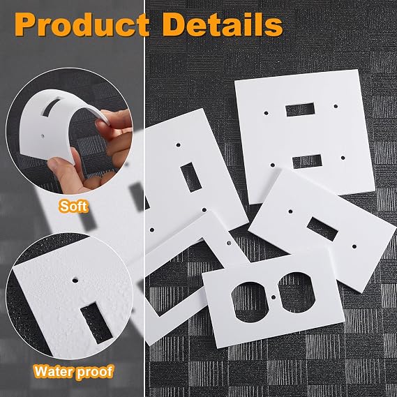 Tondiamo 14 Pack Outlet Insulation Pads, Wall Plate Foam Sealers