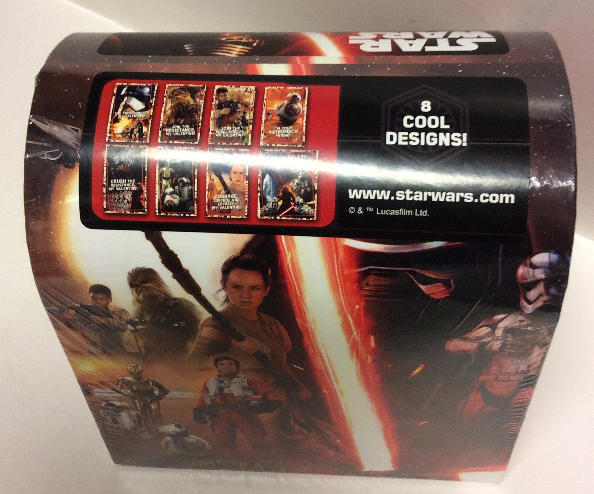 Star Wars The Force Awakens Valentinstag Box Mit 16 Karten – Für Fans & Klasse