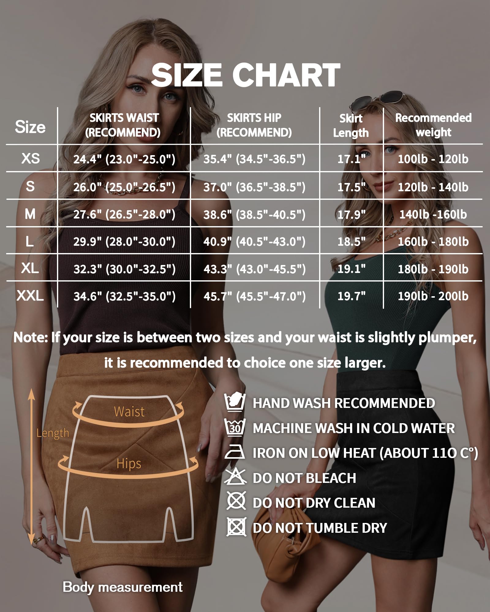 MANGOPOP Mini Faux Suede Skirt for Women High Waist Skirts