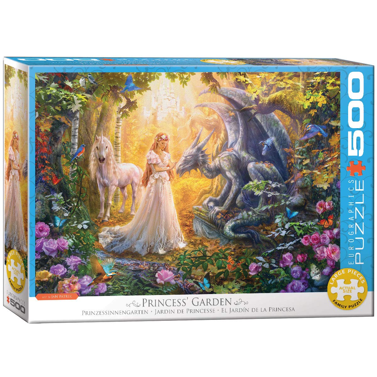 Princess' Garden by Jan Patrik 500-Piece Puzzle