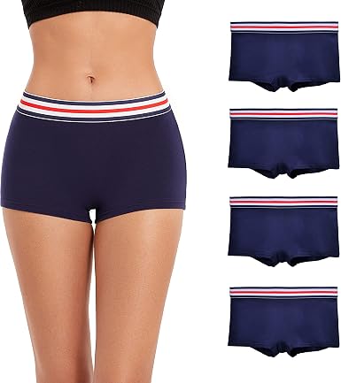 ZLYC Mujer Algodón Elástica Bragas Culotte Shorts: Amazon.es: Ropa