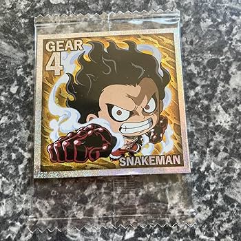 ワンピース　ルフィ　おまけシール付 ワンピース 大海賊 シールウエハース SW6-28 GR モンキー・D