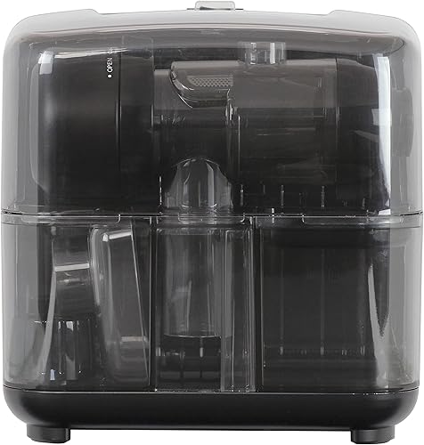 Miniatura 6 de Omega Exprimidor JCUBE2MB13 Prensa fría 365 Extractor de jugo de masticación lenta y sistema de nutrición con almacenamiento a bordo 120 vatios negro