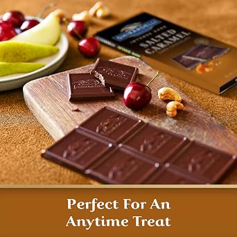 GHIRARDELLI Salted Caramel Intense Dark Bar, 3.5 Oz Bar (Pack of 12)