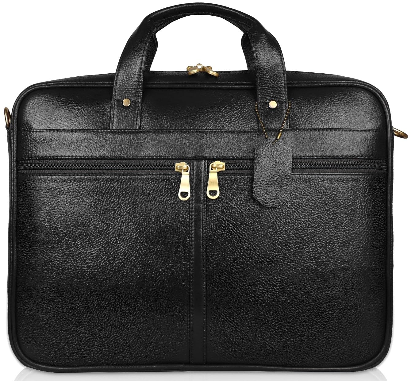 da leather villa LV Full Grain Natural Leather Laptop & MacBook Air Pro Laptop Messenger Shoulder Bags for Men's Office 16 inch (Dimension-L-16 X H-11.50 X W-3 Inch) (Hand-Carry & Shoulder-Carry)-picture-33