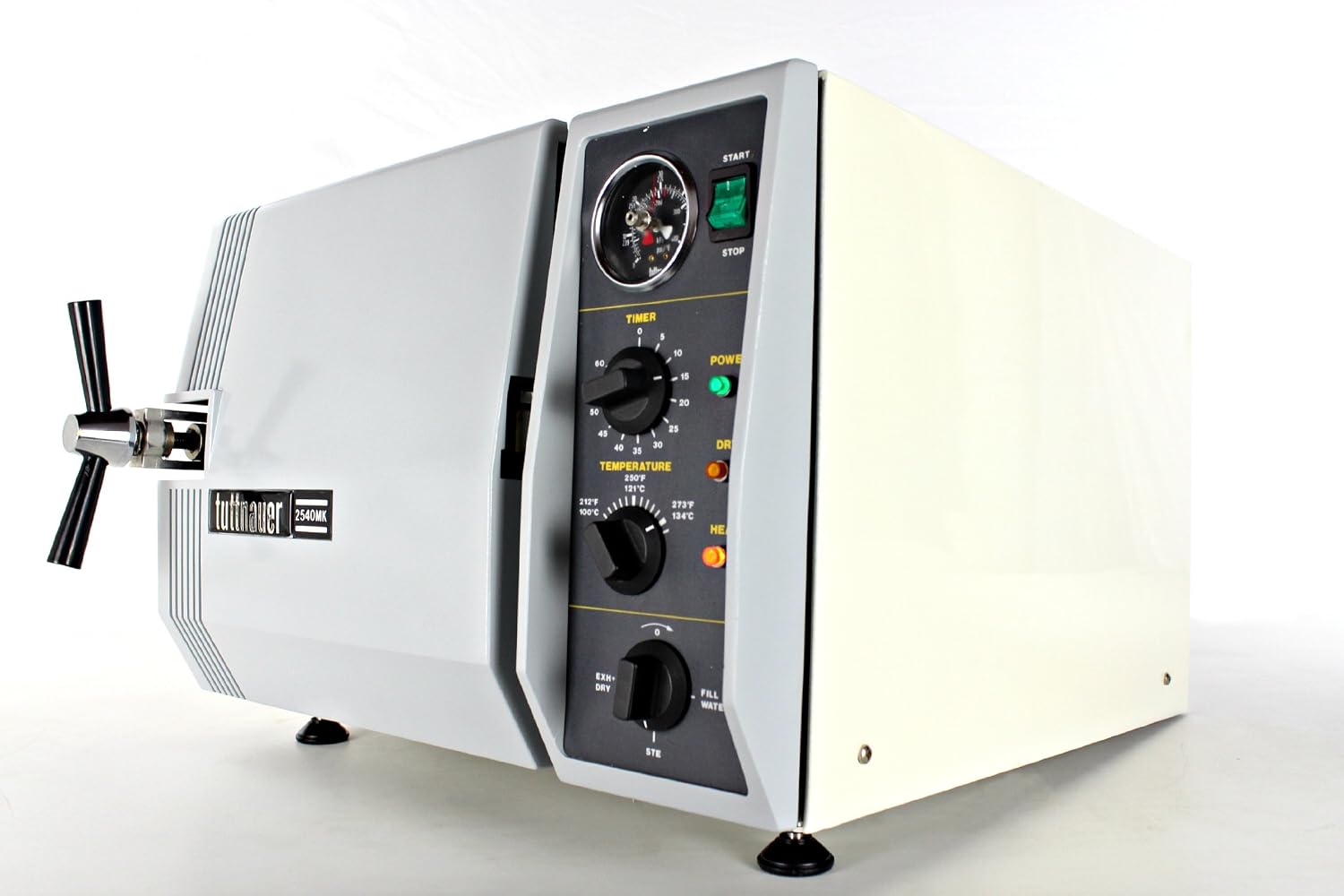 Refurbished Tuttnauer 2540MK Manual Autoclave - 220 Volts