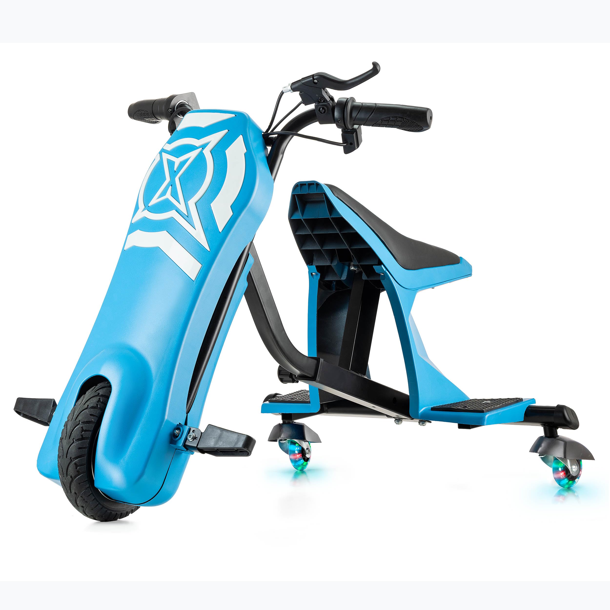 Xootz Vortex Drift Rider, Electric power Drift Trike, 3 Wheel Go Kart for Kids, Adjustable Seat, 360 LED ° Wheels — image 1