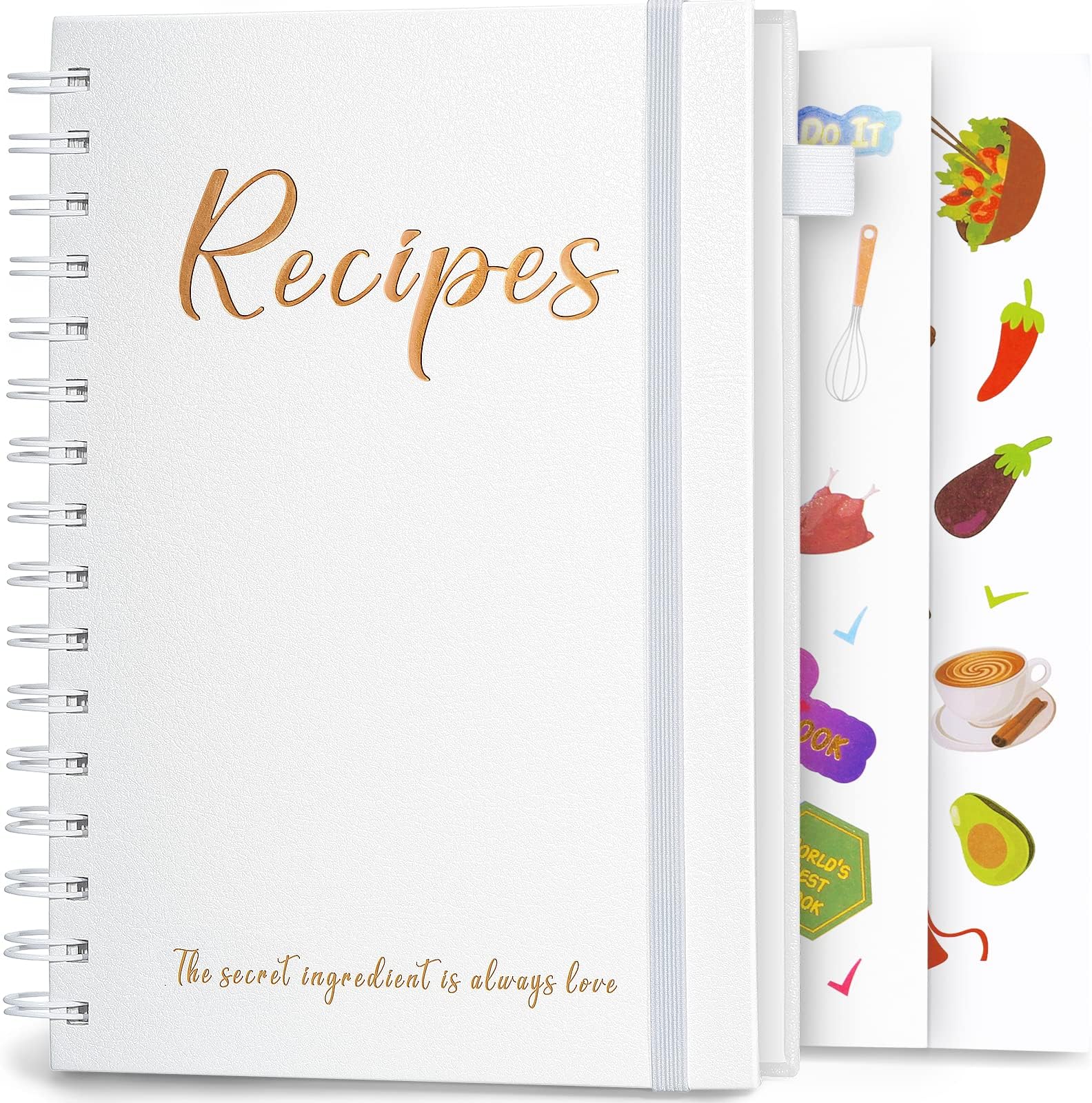 Recipe Book for Own Recipes to Write Recipes, Blank Recipe