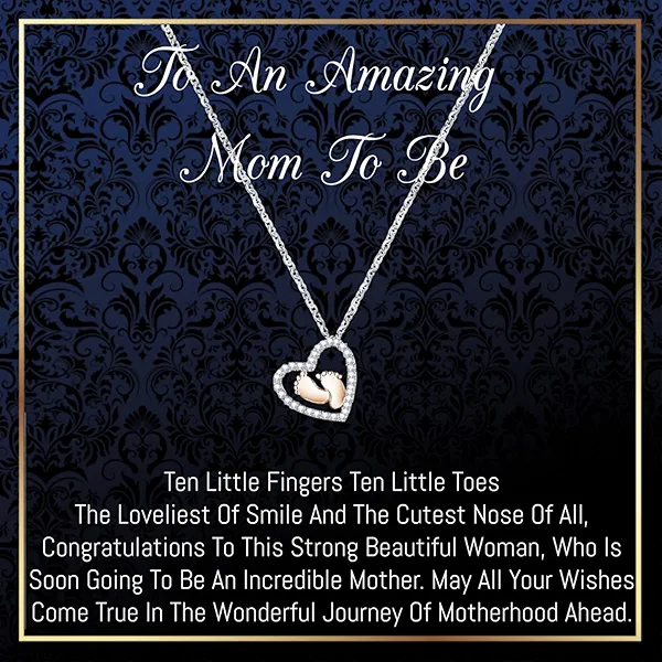 Onepurposegifts New Mom Gifts Pregnant Mom Gifts, First Time Mom, Mommy Necklaces for Women, Pregnant Women, Pregnant Wife, Expecting Mom, Mommy to Be, New Mother, Mom to Be Gift