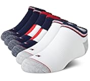 Kids Athletic Socks - 6 Pack Breathable No Show Low Cut Ankle Socks for Boys and Girls (Sizes: S-L)