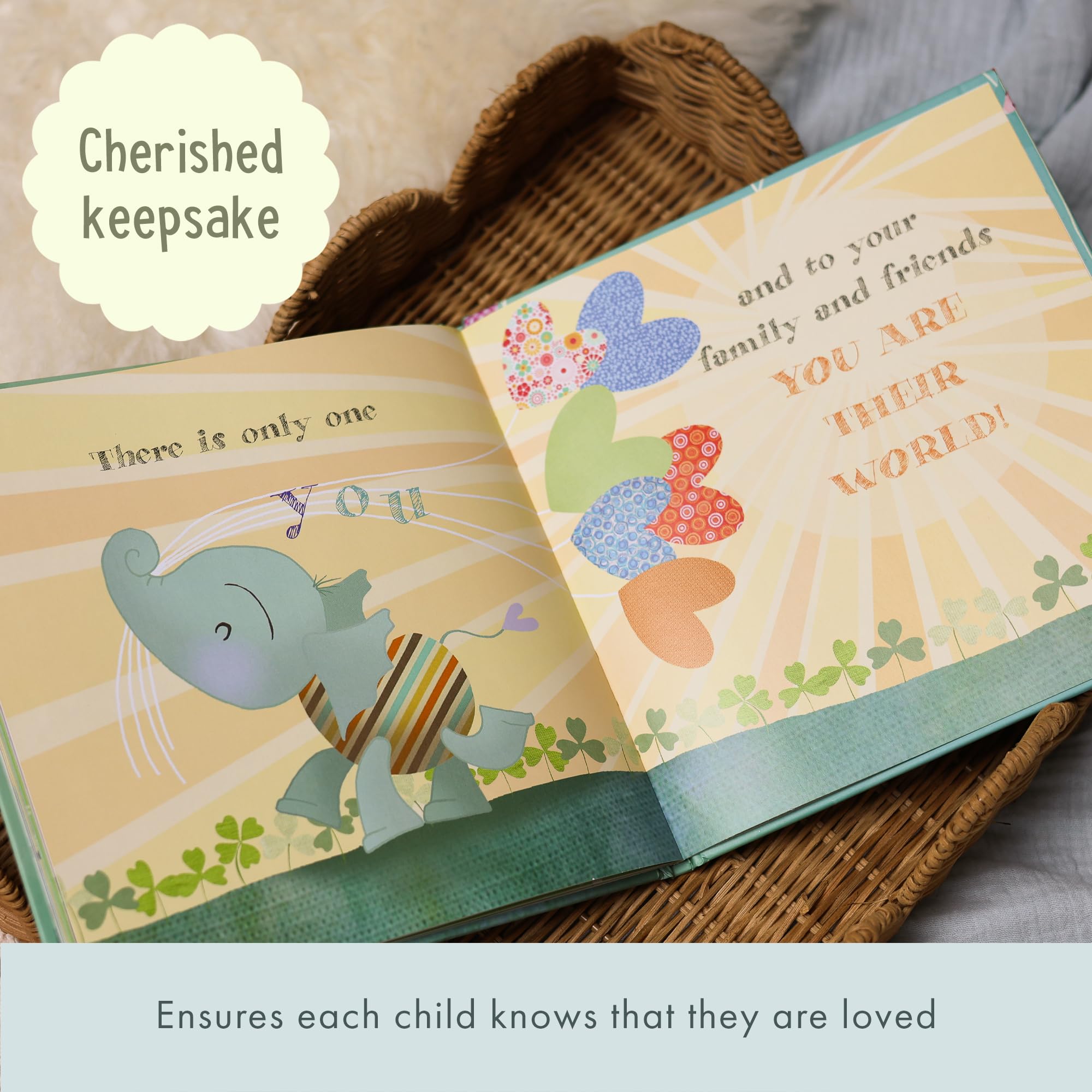 Welcome To The World: New Baby Gift & Keepsake Book - Premium Hardcover Nursery Storybook for Baby Showers, Christenings & Newborn Celebrations — Amazon image 7