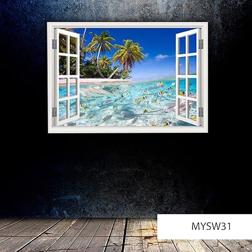 Miniatura 10 de 3D - Adhesivo decorativo para pared, diseño de unicornio encantado en 3D, diseño de unicornio