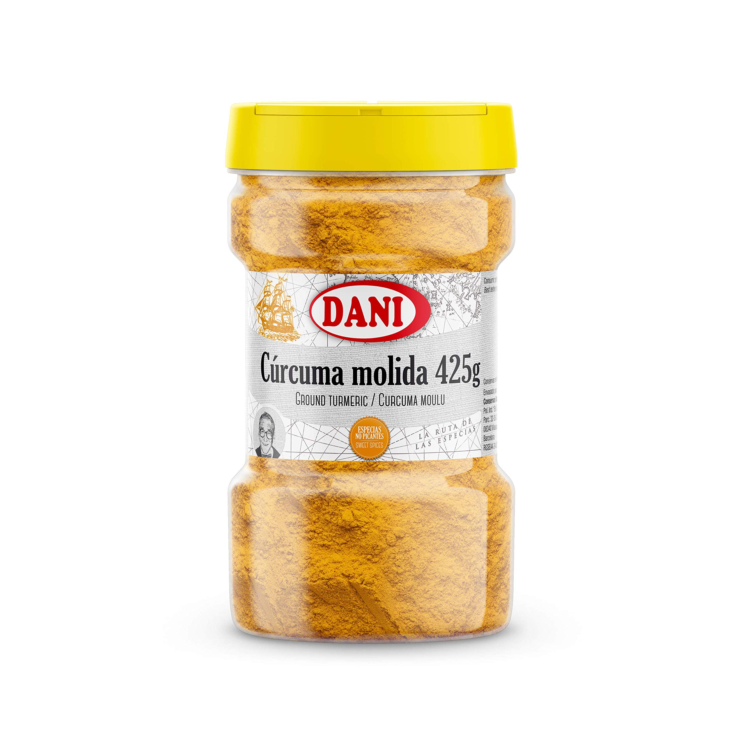 Dani - Cúrcuma Molida, Especia, 425Gramos