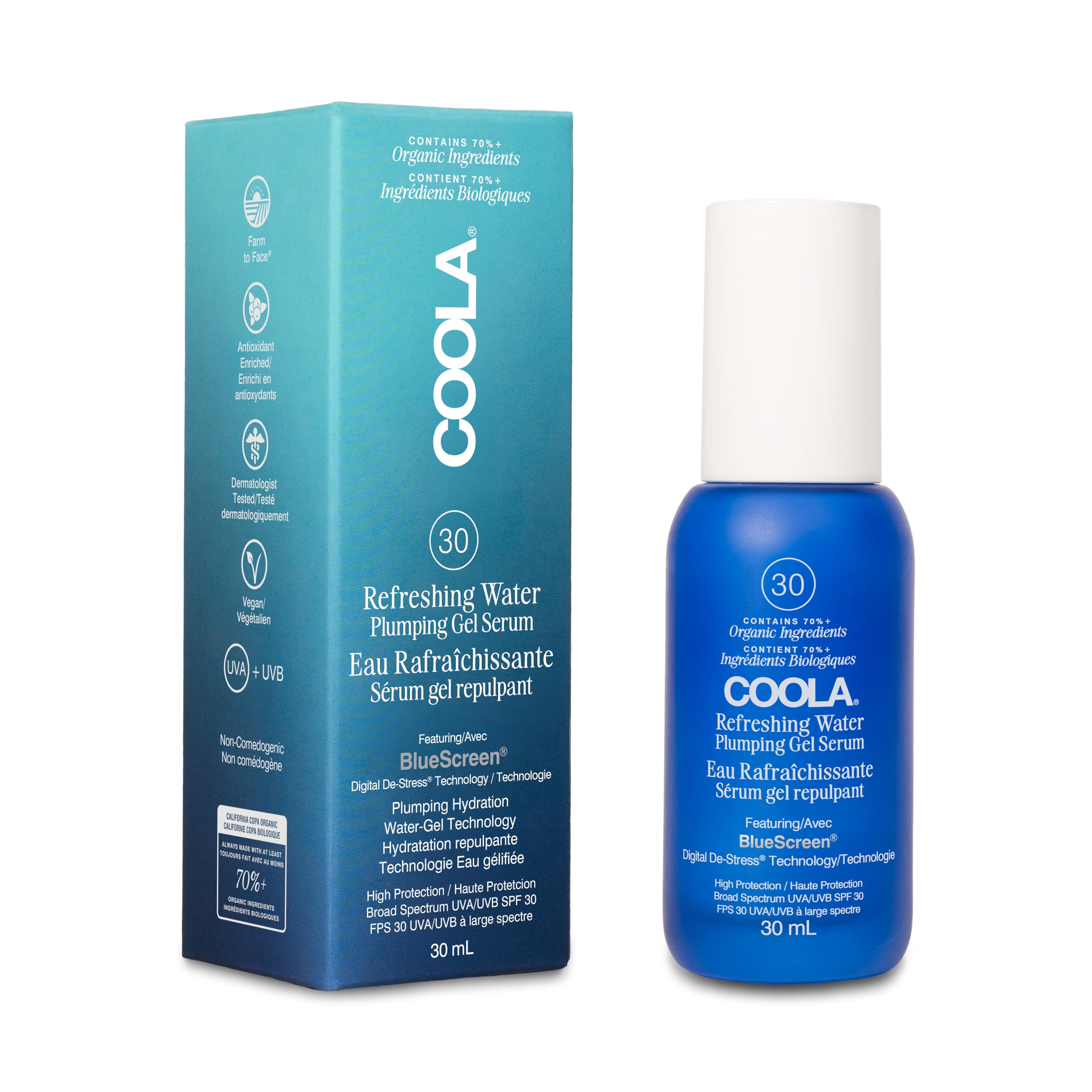 Coola Refreshing Water Pluming Gel SPF 30