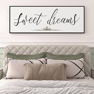 PEONIA 41" x 15" Sweet Dreams Above The Bed Wall Decor