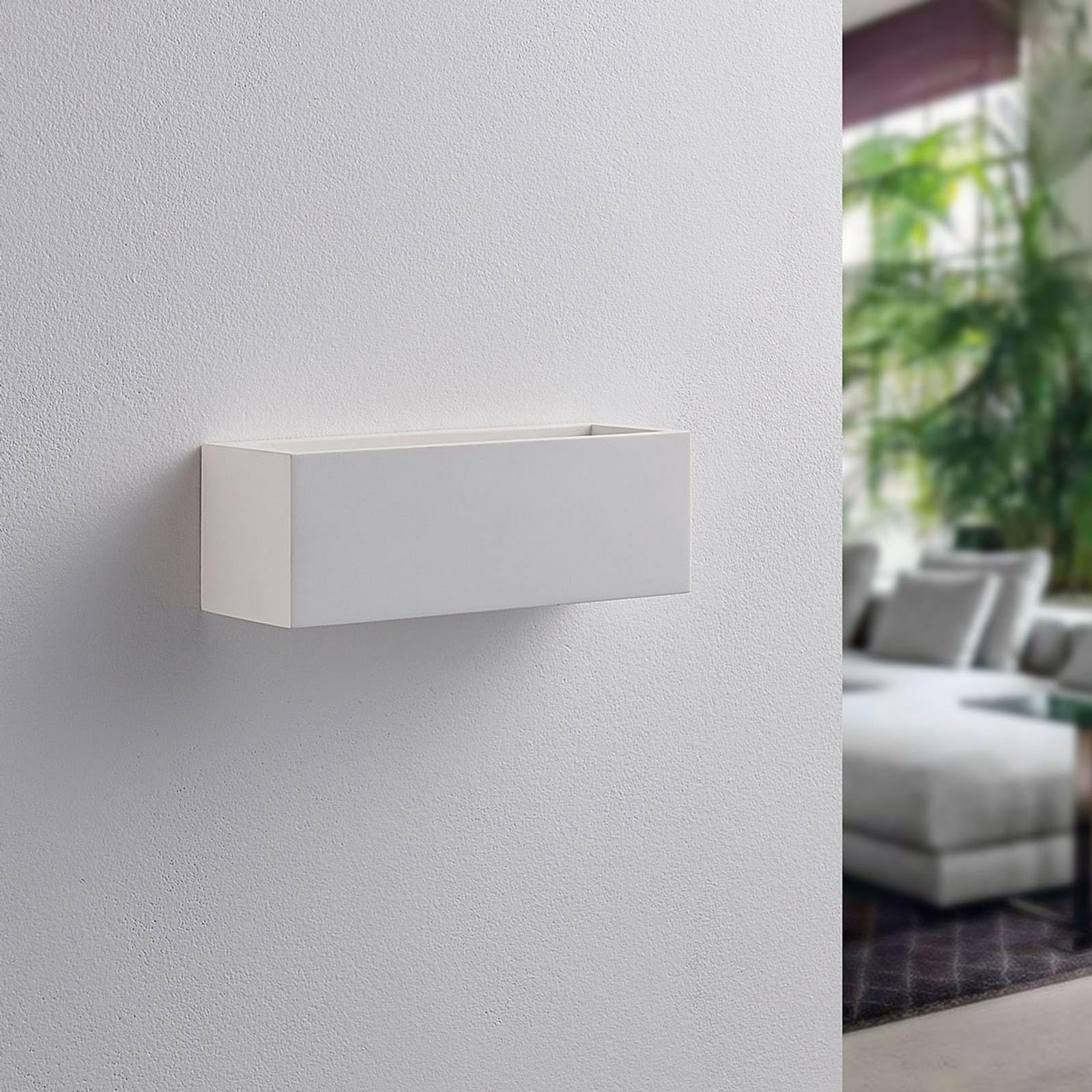 Lindby Lámpara de pared Tjada (Moderno) en Blanco hecho Cerámica, Arcilla Yeso e.o. para Salón & Comedor (1 llama G9) aplique