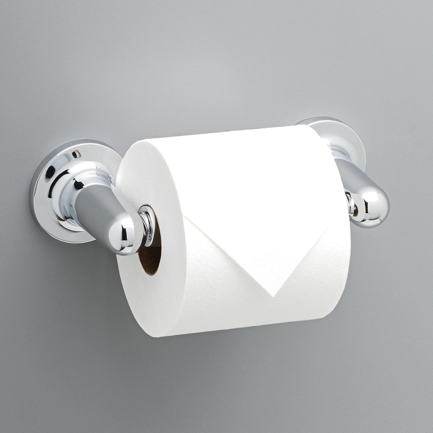 Franklin Brass Astra Toilet Paper Holder, Polished Chrome, Bathroom Accessories, 127771