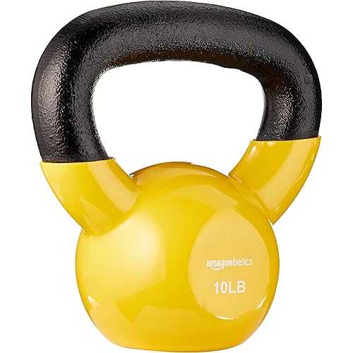 Amazon Basics Vinyl Kettlebell