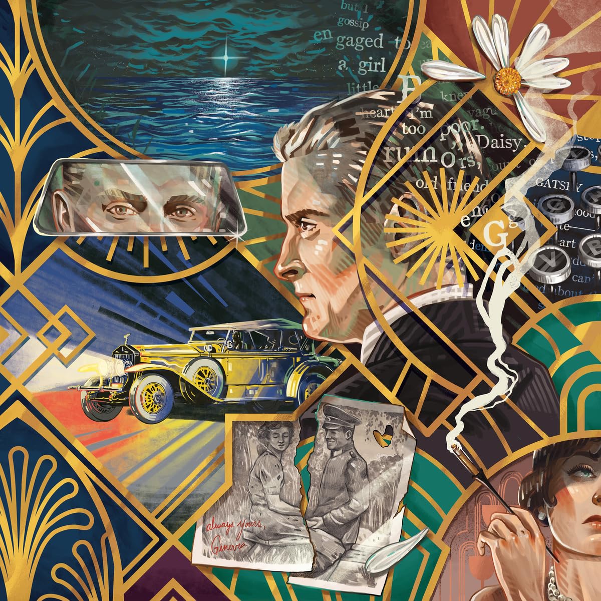 Ravensburger Art & Soul: The Great Gatsby 750 Piece Jigsaw Puzzle for Adults - 12000996 - Handcrafted Tooling, Made in Germany, Every Piece Fits Together Perfectly