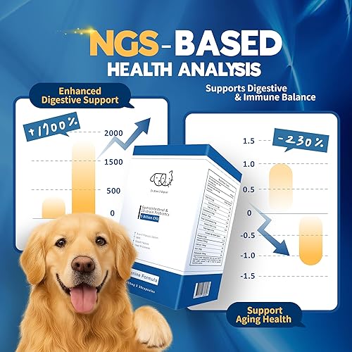 Miniatura 5 de Dr. Kiwi O'dogcat Probióticos para perros  Apoya la salud intestinal, la diarrea, la salud digestiva y las alergias estacionales