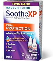 Vista 3 de Bausch Lomb Soothe XP - Gotas para ojos secos lubricante Xtra Protection con aceites minerales Restoryl botella de 05 onzas paquete doble 05 onzas