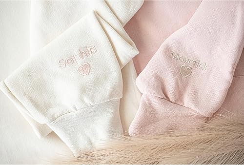 Miniatura 2 de GODMERCH Sudaderas con capucha bordadas personalizadas con números romanos, sudaderas a juego para parejas, sudadera con capucha personalizada para