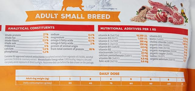 Foto 2 de 3 de CALIBRA Dog Life Adult Small Breed Cordero 1,5KG