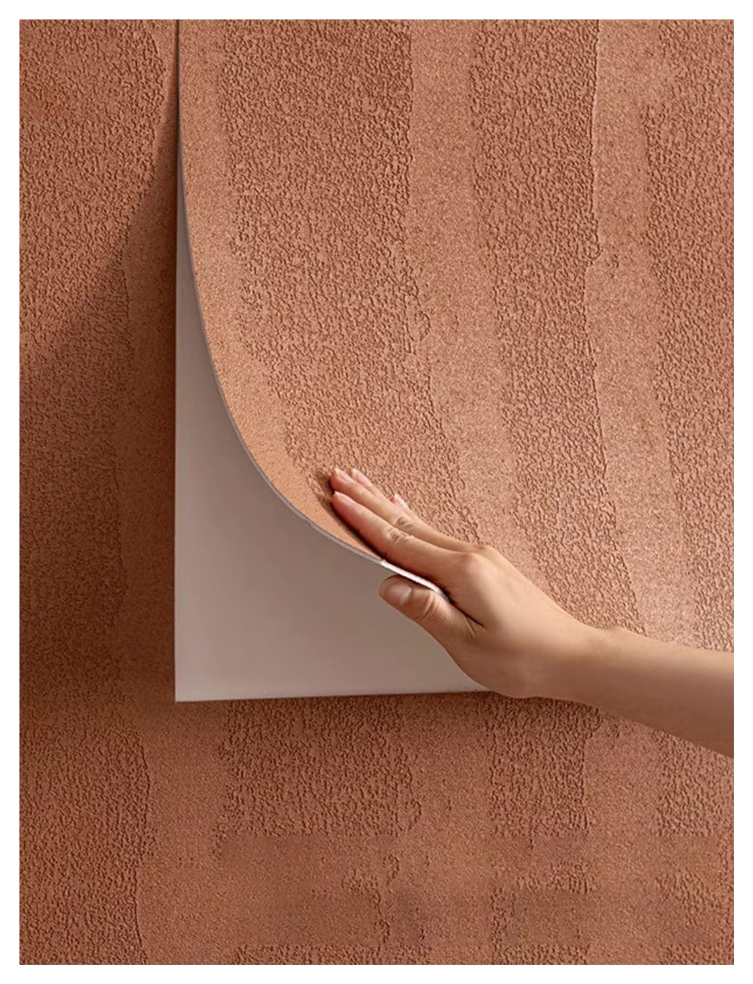 Panneaux muraux autocollants en PVC acoustiques pour salon et chambre