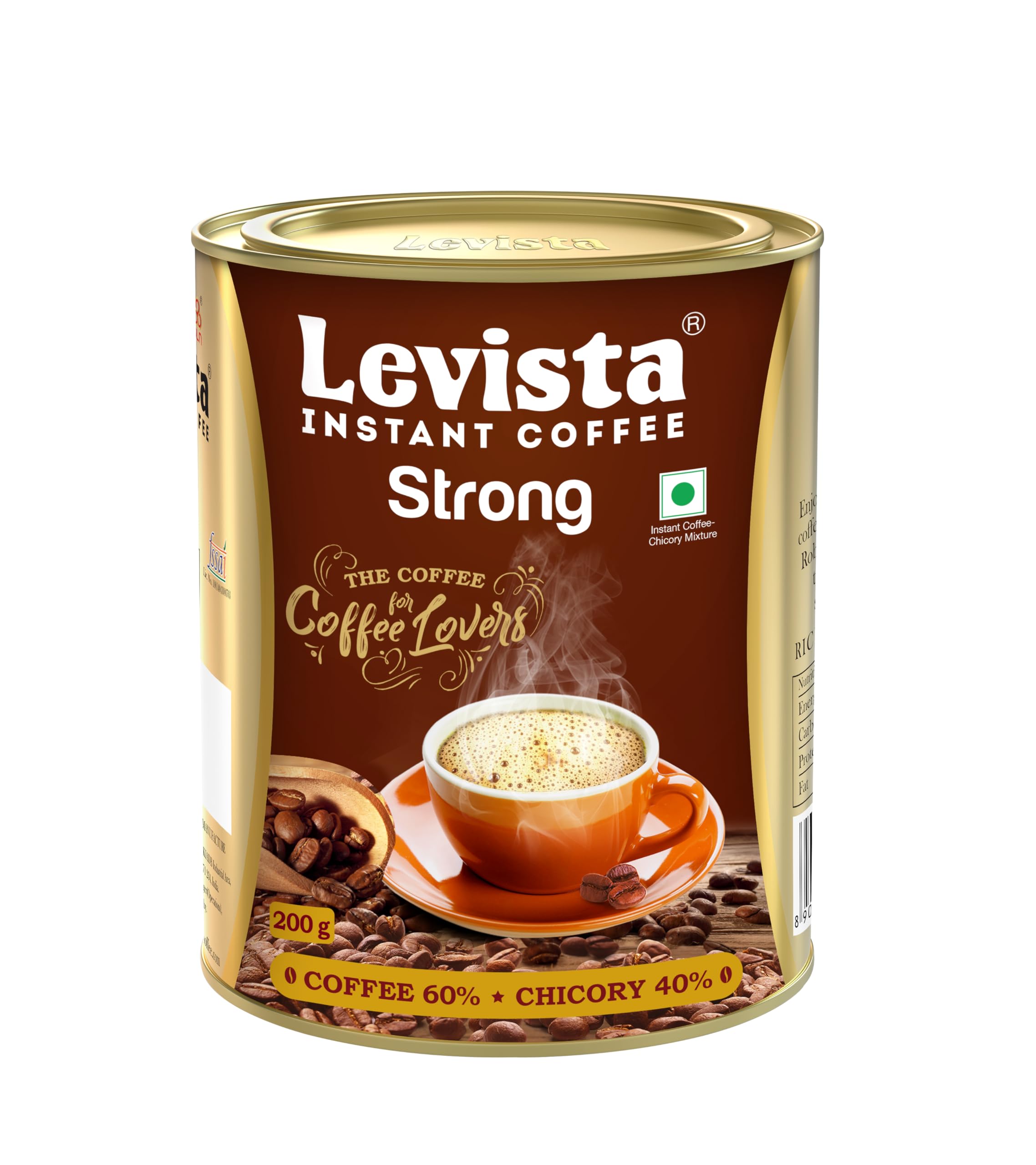 Strong Instant Coffee Can 200 GM